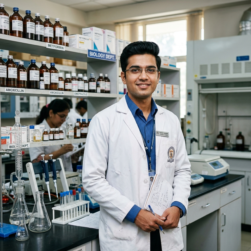 Amit Kumar - Pharmacy Student